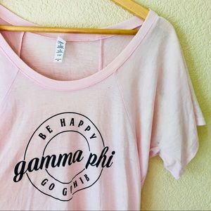 ⭐️Gamma Phi Beta T-shirt⭐️
